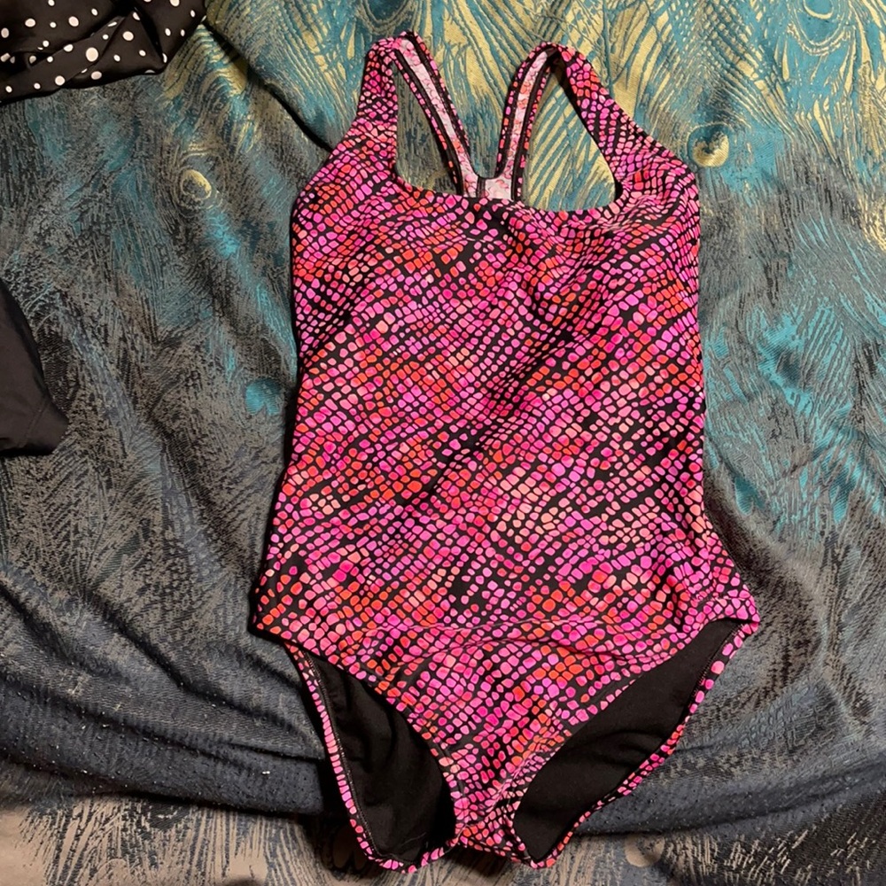 Speedo one piece bathing suit